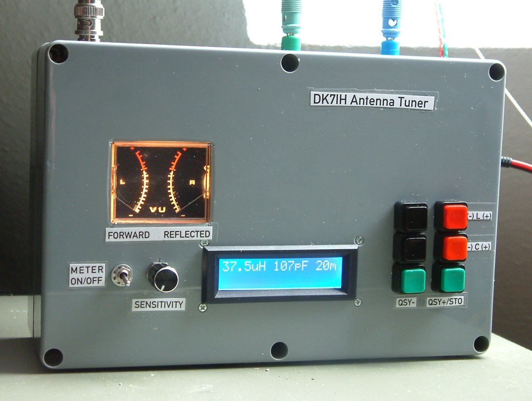 Semi-automatic antenna tuner V2 (C) DK7IH