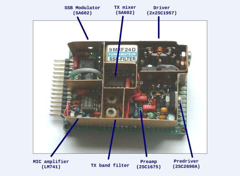 An ultra compact QRO transceiver for 40 Meters with 50 to 70 watts ...