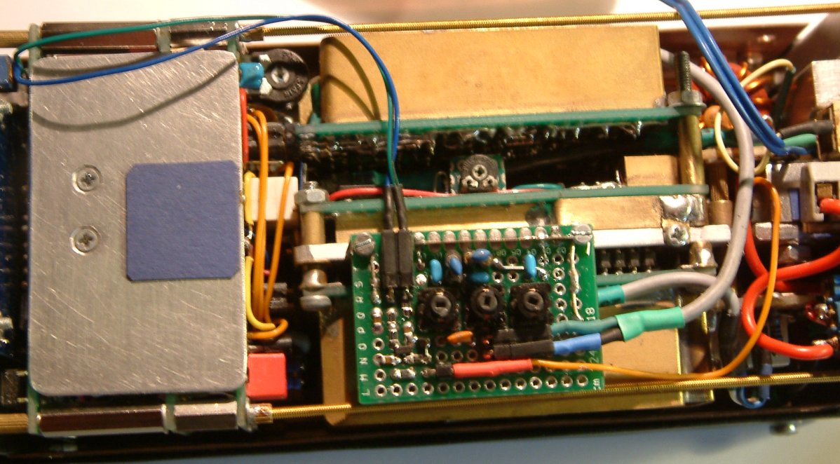 RF Preamp with 3-pole-filter for 7MHz