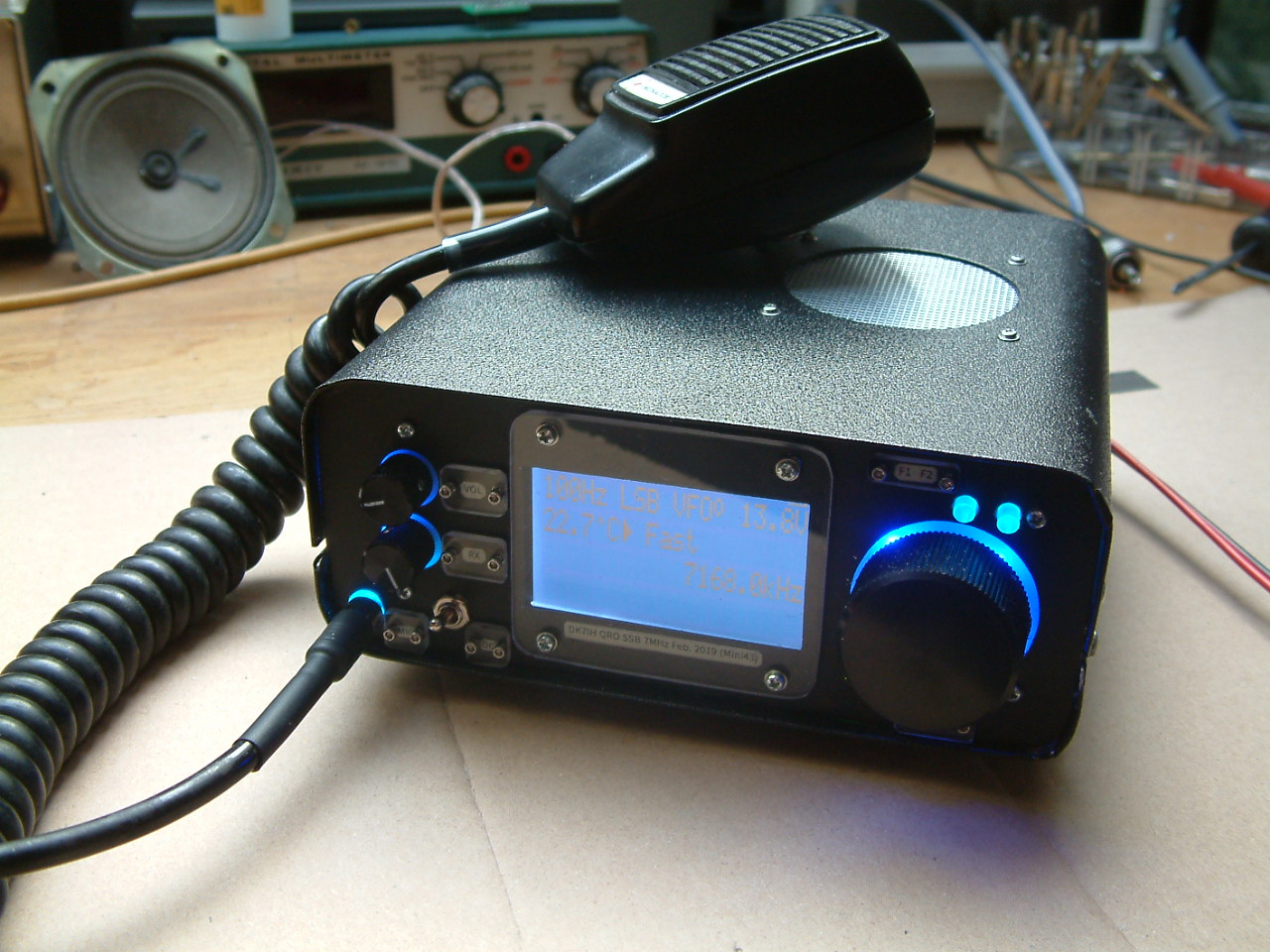 DK7IH QRO SSB transceiver for 7MHz/40m