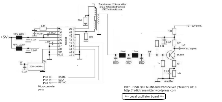 An experimental HF 6-band SSB transceiver – Part 2: The Oscillators ...