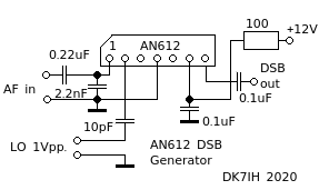 AN612 DSB Generator (DK7IH 2020)