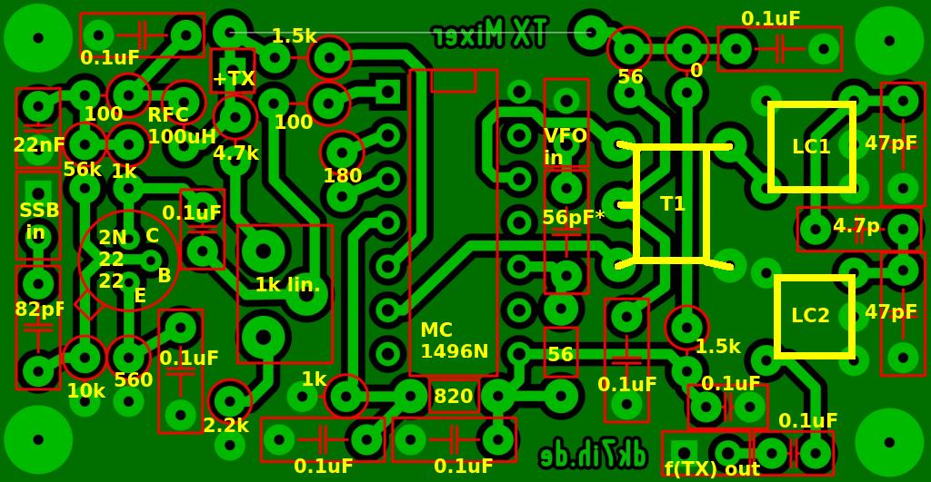 TX mixer with MC1496N (Version 2)