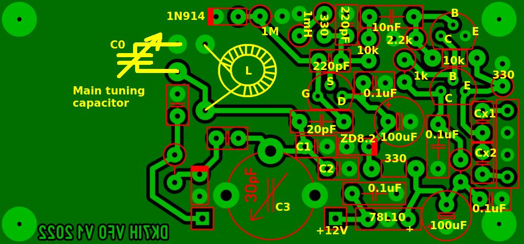 5MHz VFO (colpitts type)