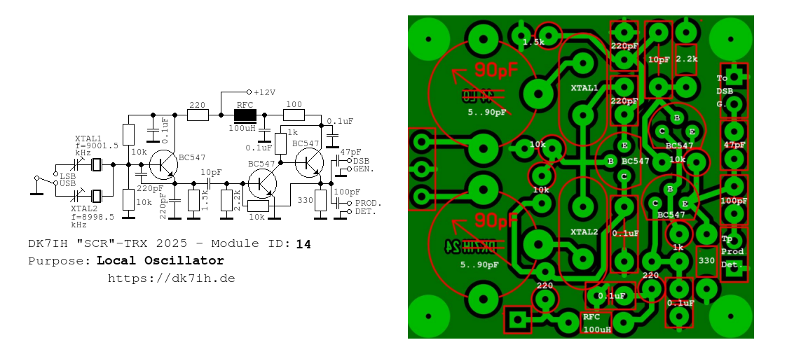 DK7IH SCR-TRX - Local Oscillator